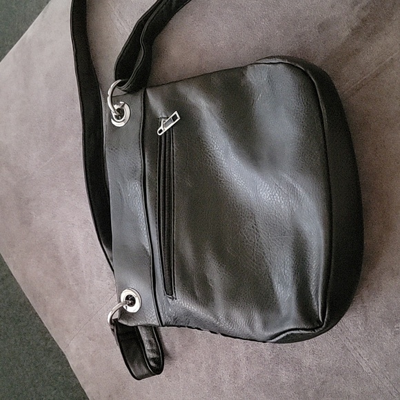 Rhinstone LaTique Cross Body Bag - Picture 3 of 6